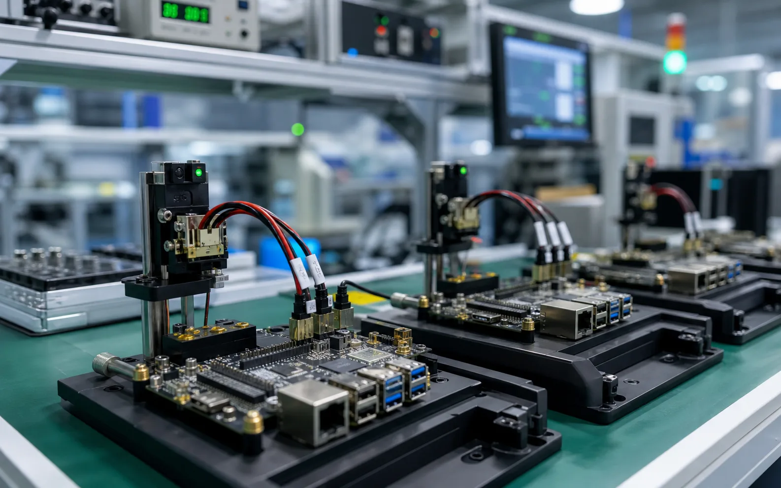 Embedded SBC boards in functional testing fixtures